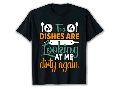 Kitchen New T Shirt Design design fun gaming graphic design illustration typography vector