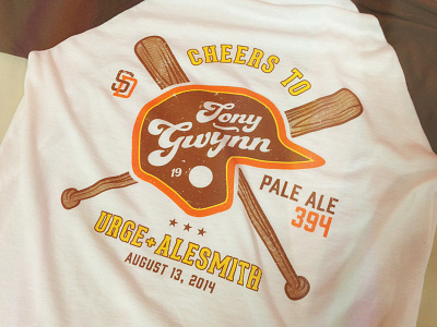 Toast to Tony alesmith brewing baseball bats padres throwback tony gwynn urge gastropub