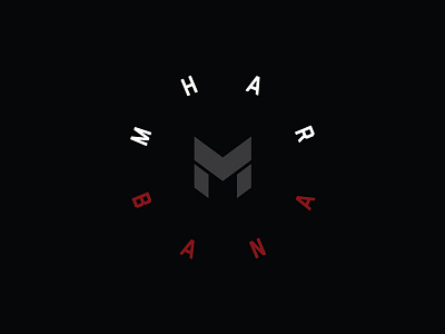 MHARBANA Logo brand fitness logo