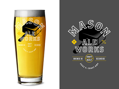Mason Glassware beer glassware mason ale works