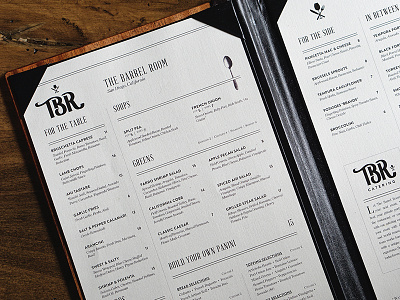 Menu Design