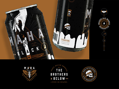 Mason's Secret Society beer branding collaboration logos merch packaging san diego secret society