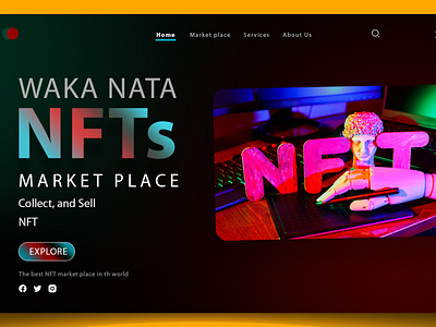 NFT Landing page