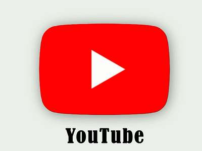 YouTube 3D Logo Animation design graphic design illustration logo
