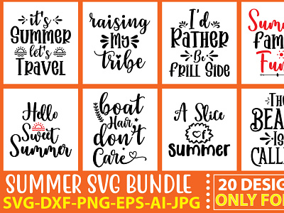 Summer SVG Bundle