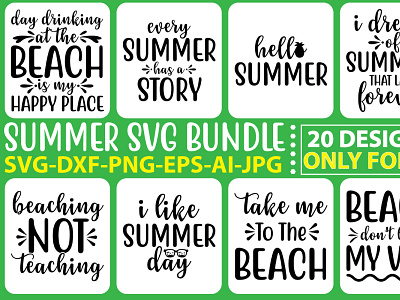 Summer SVG Bundle Vol.7