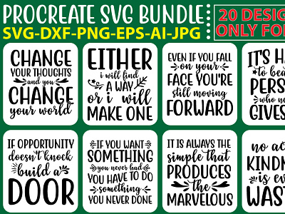 Procreate SVG Bundle graphic design stay home