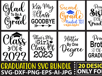 Graduation SVG Bundle graduation bundle