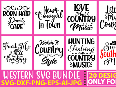 Western SVG Bundle Vol.2 rodeo svg