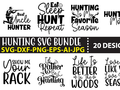 Hunting SVG Bundle hunt svg hunting svg svg