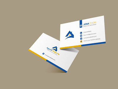 Corporate Modern business card design branding design graphic design illustration image retouch photo edit stationery stylish vector