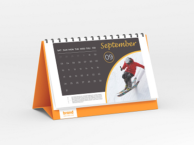 Desk Calendar Design date