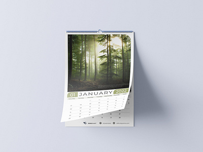 Wall Calendar Design date