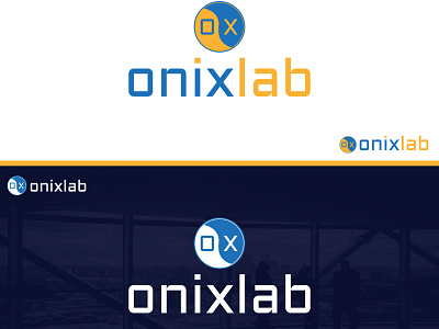 Onixlab Company logo branding design graphic design illustration image retouch logo motion graphics photo edit vector