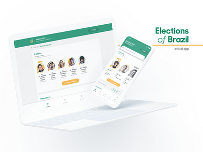 Mobile e Desktop - App de Resultados das Eleições Brasileiras