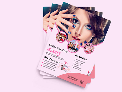 Cosmetic Flyer for Flyer Digesn by Nesath Mim on Dribbble