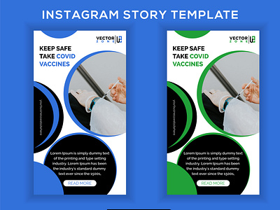 Medical template Instagram story post