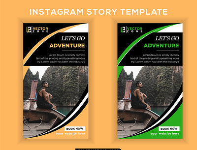 Instagram adventure story post adventure branding journey post story template travel story travel story instagram