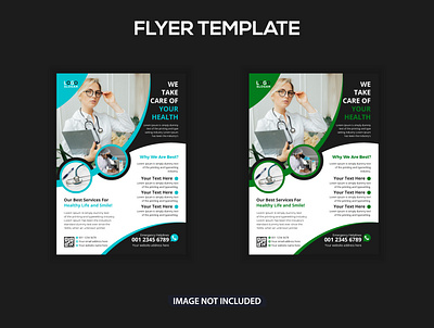 Medical flyer template business flyer corporate flyer cover flyer health medical medical flyer template