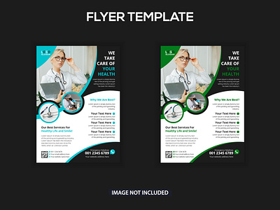 Medical flyer template