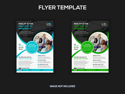 Medical flyer template