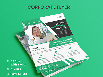 Professional Business flyer template