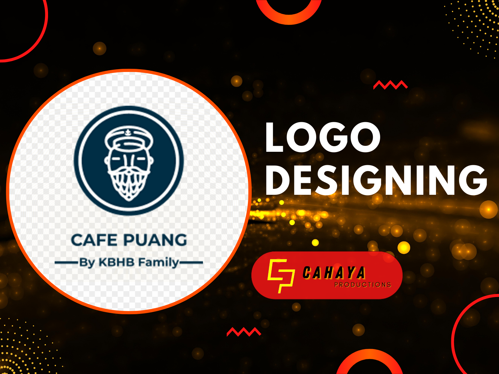 Cafe shop logo design by Cahaya Production on Dribbble