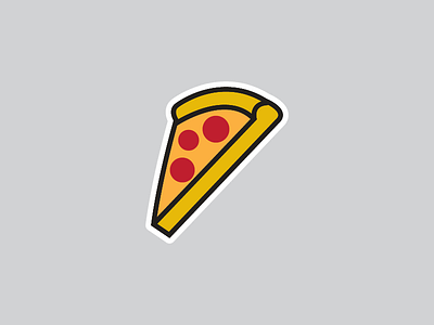 Pizza Sticker cheese mule pepperoni pizza sticker