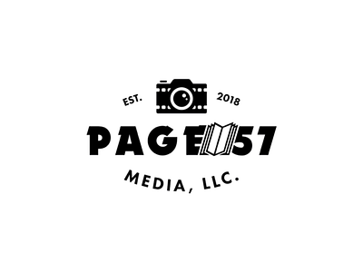 Page 57 Media Badge Design badge camera cinematography film identity logo minimal photographer photography video videographer videography