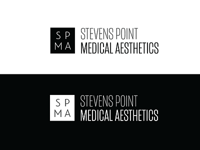 SPMA Logo branding design logo medical aesthetics