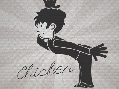 Chicken chicken design drawing graphic design illustration sign language