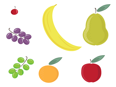 A Variety of Fruits fruit future pattern illustration