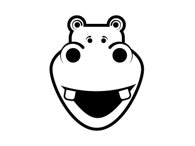 Hippo Logo branding hippo illustration logo restaurant