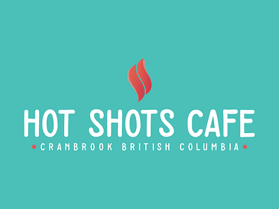 Hot Shots Cafe branding design graphic design illustrator logo vector