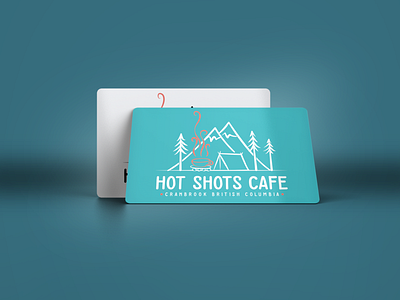 Hot Shots gift cards branding design graphic design illustration illustrator logo vector
