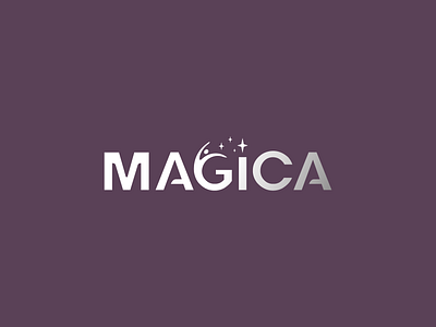 MAGICA branding creative design graphic design inimalist logo logodesign minimal modern simple vector