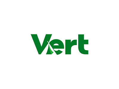 Vert branding business clean creative design graphic design illustration logo logodesign minimal minimalist modern simple vector