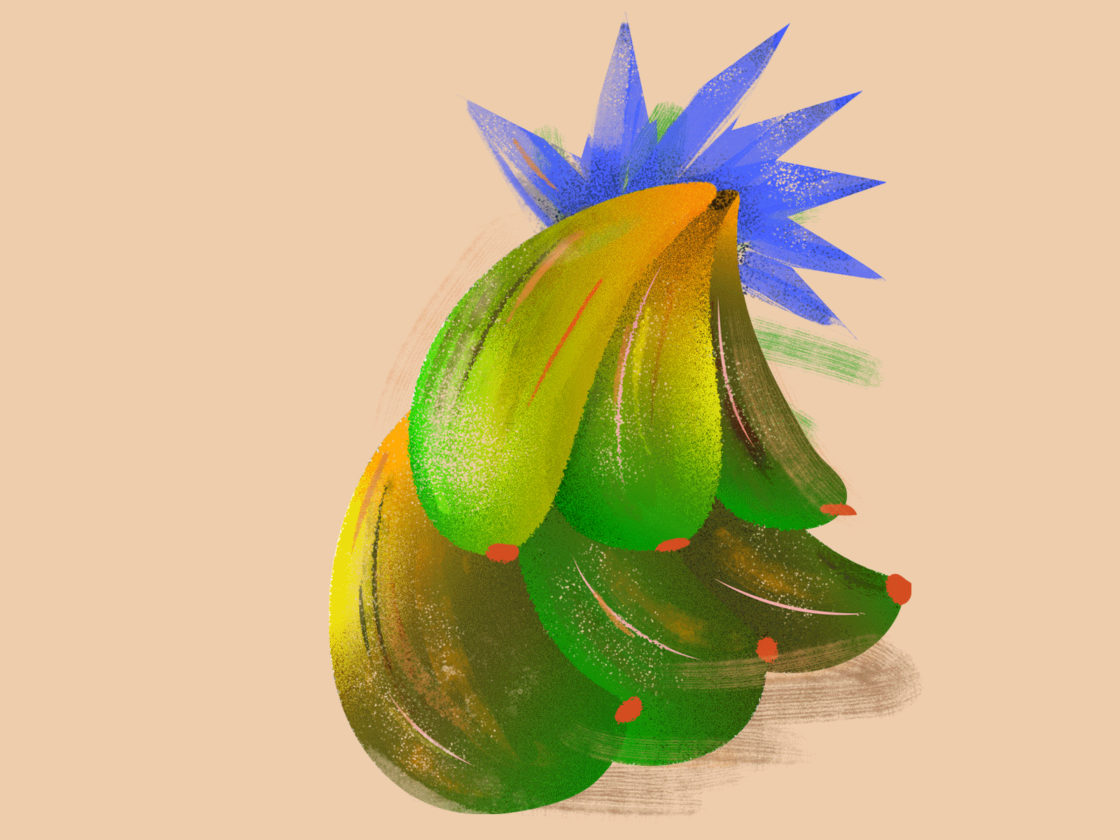 fruits, plants, objects branding design fruit idenity illustration motion plants store vector