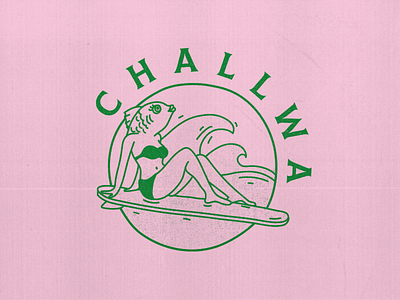 Logotipo Challwa brand branding branding concept icon illustration logo logotype typography