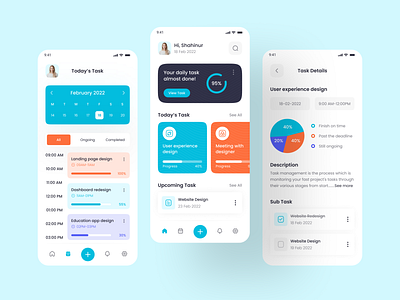 Task Management Mobile App by Shahinur Rahman for Devignedge Design ...