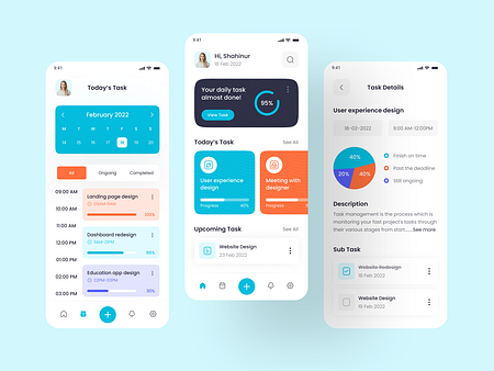 Task Management Mobile App by Shahinur Rahman for Devignedge Design ...