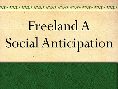 [READ] -Freeland A Social Anticipation book books branding design download education graphic design illustration logo ui