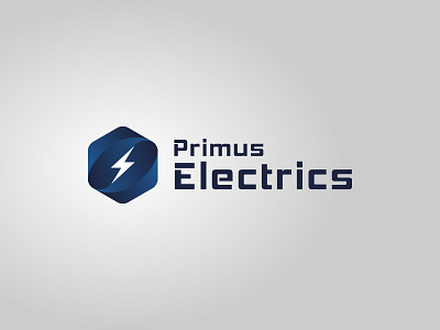 Electrics Logo blue burgundy electrics gradient logo