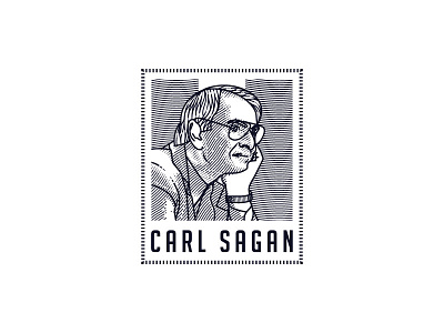 Carl Sagan carl sagan engraving illustration line line art line engraving portrait portrait illustration sagan science scientist vector vector729