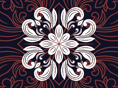 Minangkabau Engraving Pattern #1