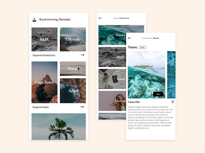 Presets for Lightroom App app camera design filter app flat lightroom marketplace minimal mobile design mobile ui photo presets photography preset presets shop ui