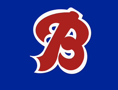 Buffalo Bison B brand lettering logo type