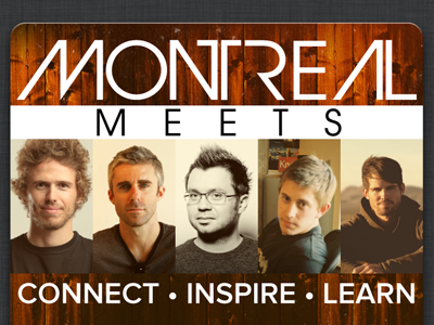 Montreal Meets CardFlick Pro business card cardflick event