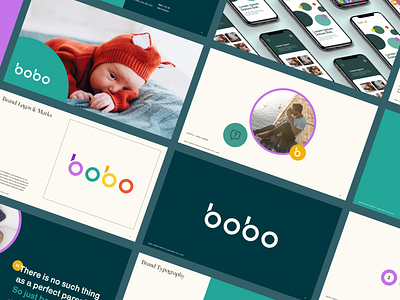 Bobo Parenting App Brand Identity