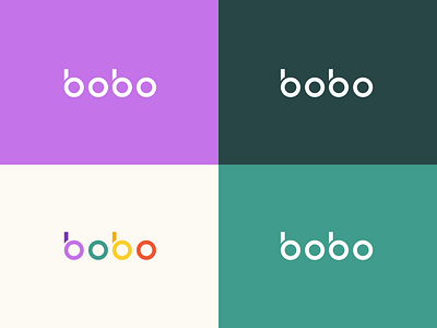 Bobo Parenting App Brand Identity app app icon app ui application baby brand brand identity brand standards branding bright childcare guidelines icon identity ios logo mark parenting app parents ui